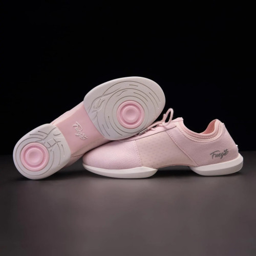 Fuego Unisex Split-Sole Dance Sneakers Pink