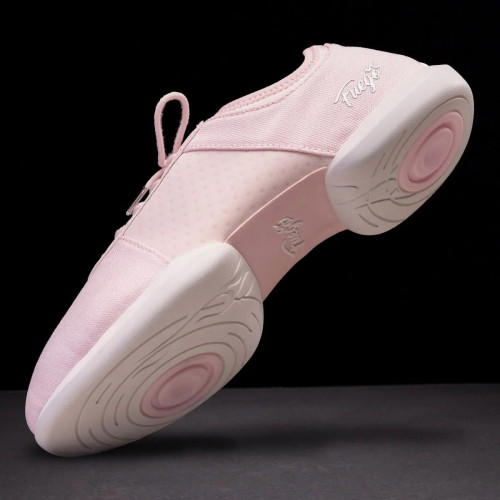 Fuego Unisex Split-Sole Dance Sneakers Pink