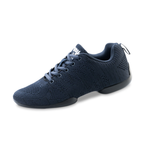 Anna Kern Hommes Dance Sneakers 4030 Bold - Bleu/Noir - Semelle Sneaker - Pointure: UK 9