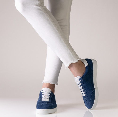 Anna Kern Suny Donne Low-Top Sneakers 7005 - Blu