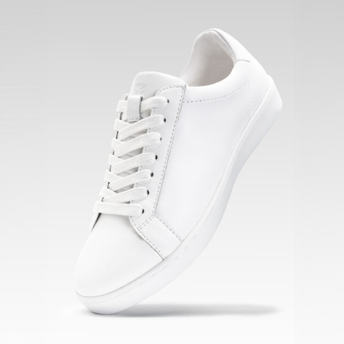 Anna Kern Suny Mulheres Low-Top Sneakers 7025 - Branco