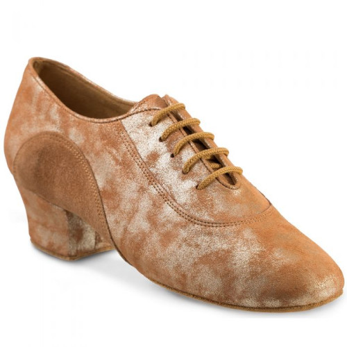 Rummos Mujeres Zapatos de Práctica R377 - Cuero/Nobuk Tan Cuarzo/LigBrown - Normal - 45 Cuban - EUR 38