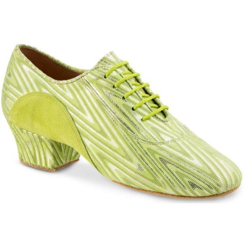 Rummos Mujeres Zapatos de Práctica R377 - Cuero/Nobuk Neon Grün - Normal - 45 Cuban - EUR 38