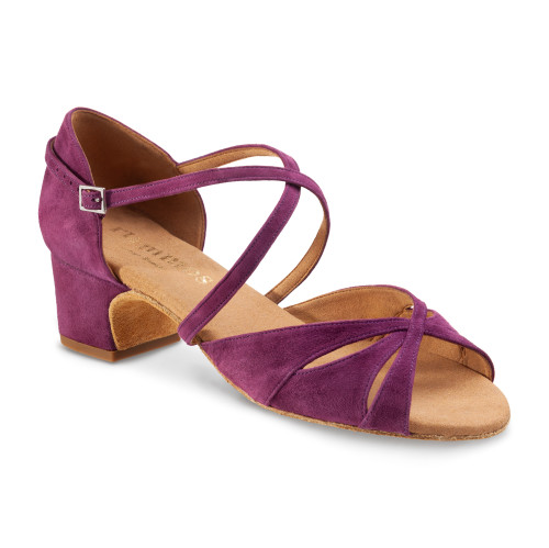 Rummos Damen Tanzschuhe Lola - Burgundy - 4 cm