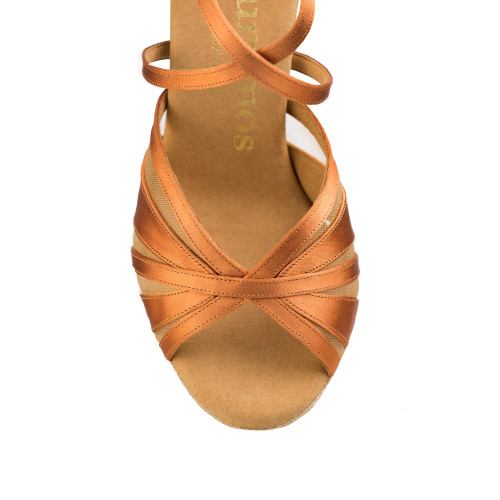 Rummos Damen Tanzschuhe R530 - Dark Tan - 7 cm