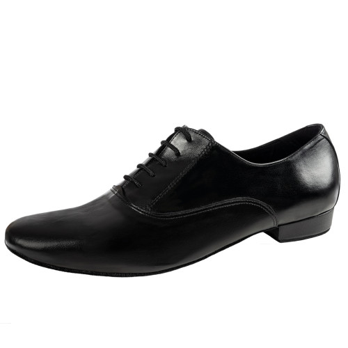 Rummos Heren Ballroom Dansschoenen R701 - Leer Zwart