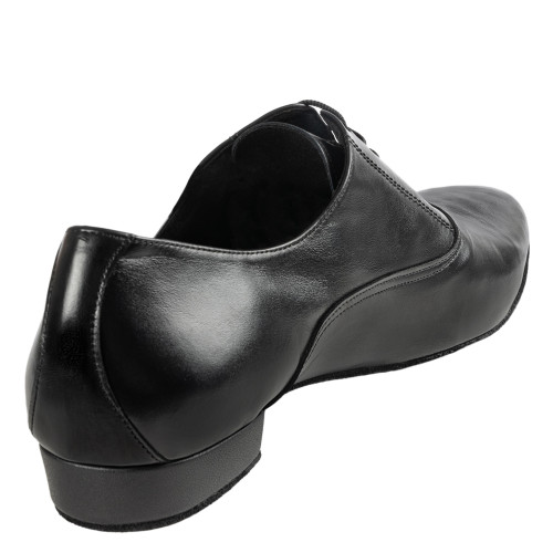 Rummos Hommes Ballroom Chaussures de Danse R701 - Cuir Noir