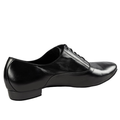 Rummos Heren Ballroom Dansschoenen R701 - Leer Zwart