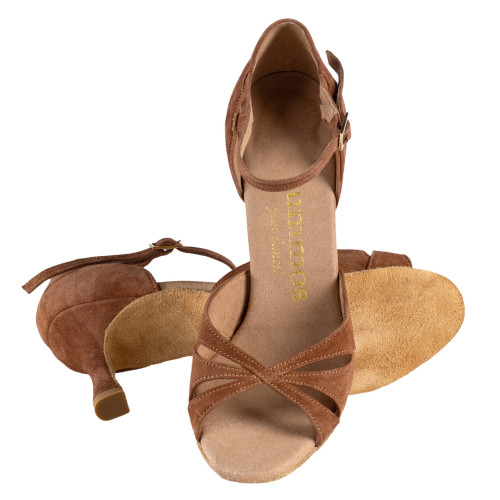 Rummos Damen Tanzschuhe R385 - Braun - 6 cm