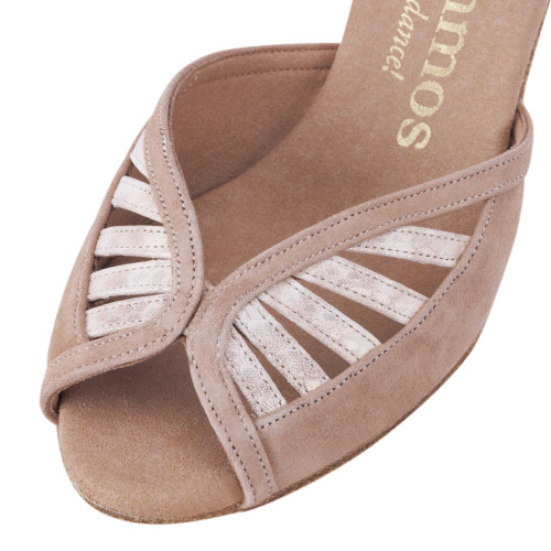 Rummos Sapatos de Dança Senhora Stella - Nubuck/Couro - 6 cm