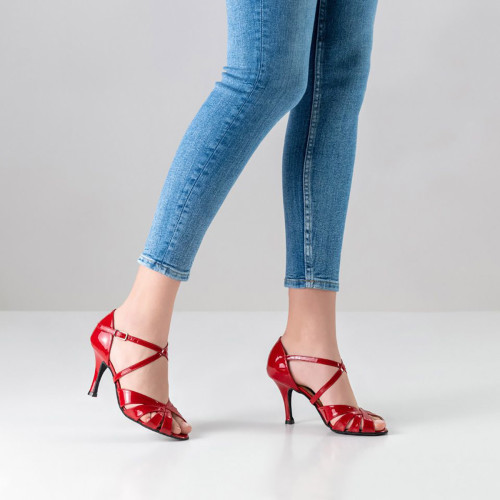 Nueva Epoca Dames Dansschoenen Adora - Lak Rood