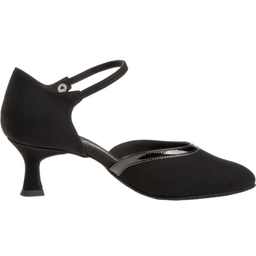 Diamant Women´s dance shoes 049-106-106 - Black Nubuck - 5 cm