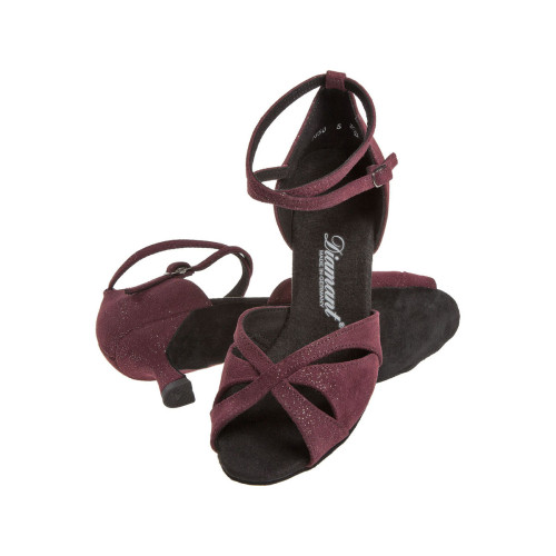 Diamant Damen Tanzschuhe 141-077-567 - Bordeaux