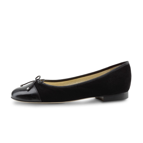 Werner Kern Ladies Ballerinas Luna - Suede/Leather Black [EU 37]