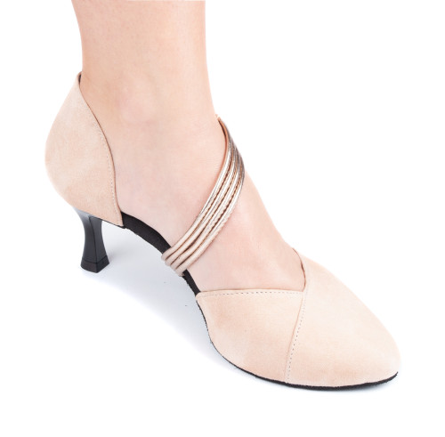 Portdance Damen Tanzschuhe PD126 - Pink - 5,5 cm