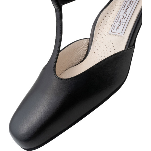 Werner Kern Femmes Chaussures de Danse Celine - Cuir Noir - 5,5 cm - Pointure: UK 6