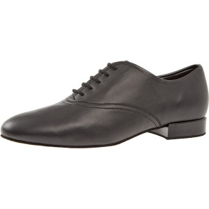  Zapatos de cuero negro para hombre Zapatos de baile latino  Zapatos de baile estándar nacional Zapatos de entrenamiento Zapatos de  cuero Zapatos de cuero con cordones para hombre, Negro - 