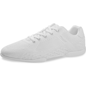 Diamant Unisex Split-Sole Dance Sneakers TUNE White