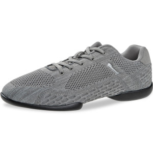 Diamant Unisex Split-Sole Dance Sneakers TUNE Light Gray