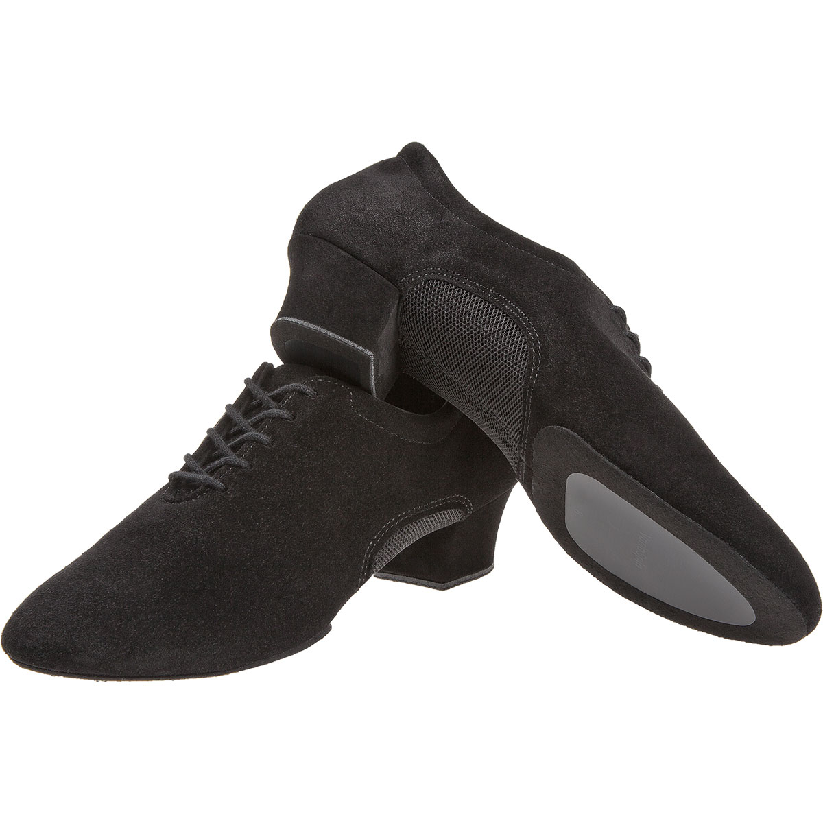 Diamant - Men´s Dance Shoes 163-124-577 - Black Leather/Mesh